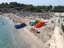 Fotografie cu Plaja Cala Domingos zonele de facilități