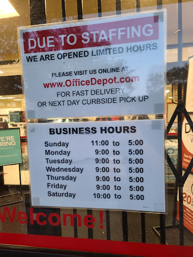 Office Supply Store «Office Depot», reviews and photos, 2420 PGA Boulevard, Palm Beach Gardens, FL 33410, USA