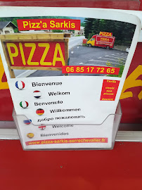 Pizzeria restaurant camion pizza sarkis à La Salle-les-Alpes (la carte)