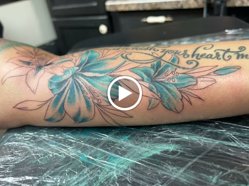 Explore tattoo gun ideas, creative tattoo ideas in Jefferson, available at Slammin Ink Tattoo