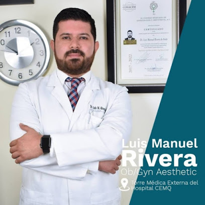 Dr. Luis Manuel Rivera De Anda, Ginecólogo