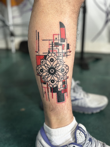 Explore back of thigh tattoo ideas, creative tattoo ideas in Sedalia, available at Dreamers Tattoo & Piercing Gallery