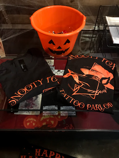 Explore crochet tattoo ideas, creative tattoo ideas in Phoenix, available at The Snooty Fox Tattoo and piercing