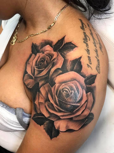Explore polyamory tattoo ideas, creative tattoo ideas in Chicago, available at 7 Shades of Gray Tattoo Boutique