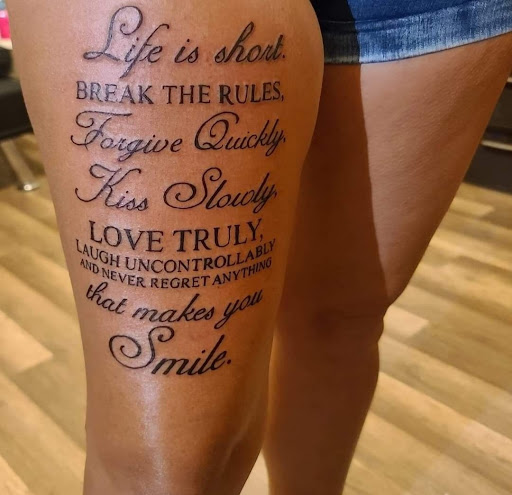 Explore scooby doo tattoo ideas, creative tattoo ideas in Georgetown, available at Lowcountry Ink Tattoos