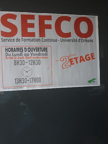 Centre de formation continue Sefco Service de la Formation Continue Orléans