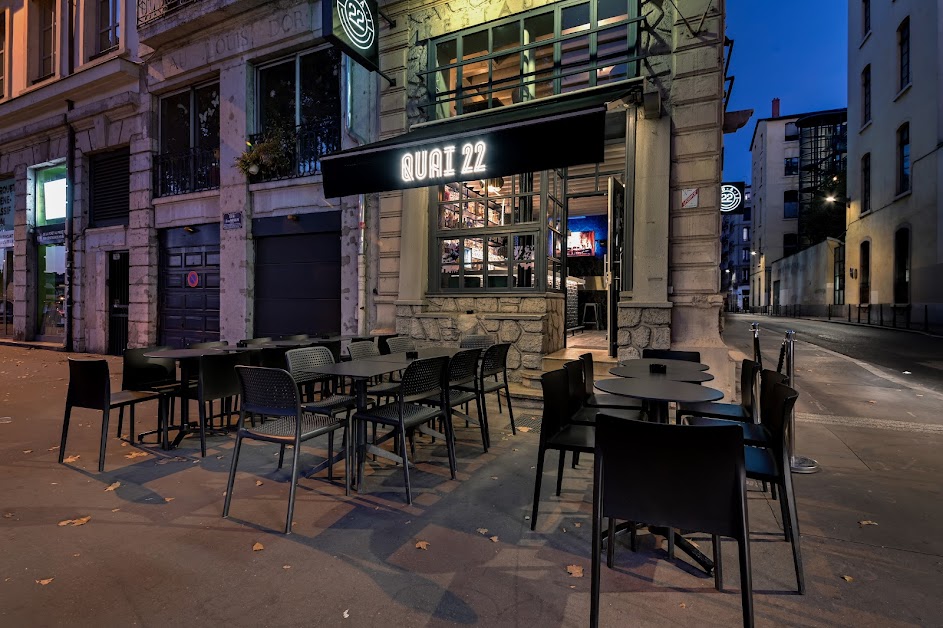 Quai22 - Bar - Tapas - Cocktails - Vins à Lyon