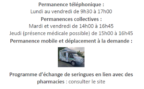 Centre d'aide sociale Centre d'Accueil et d'Accompagnement à la Réduction des risques des Usagers de Drogues (CAARUD) Cherbourg-en-Cotentin
