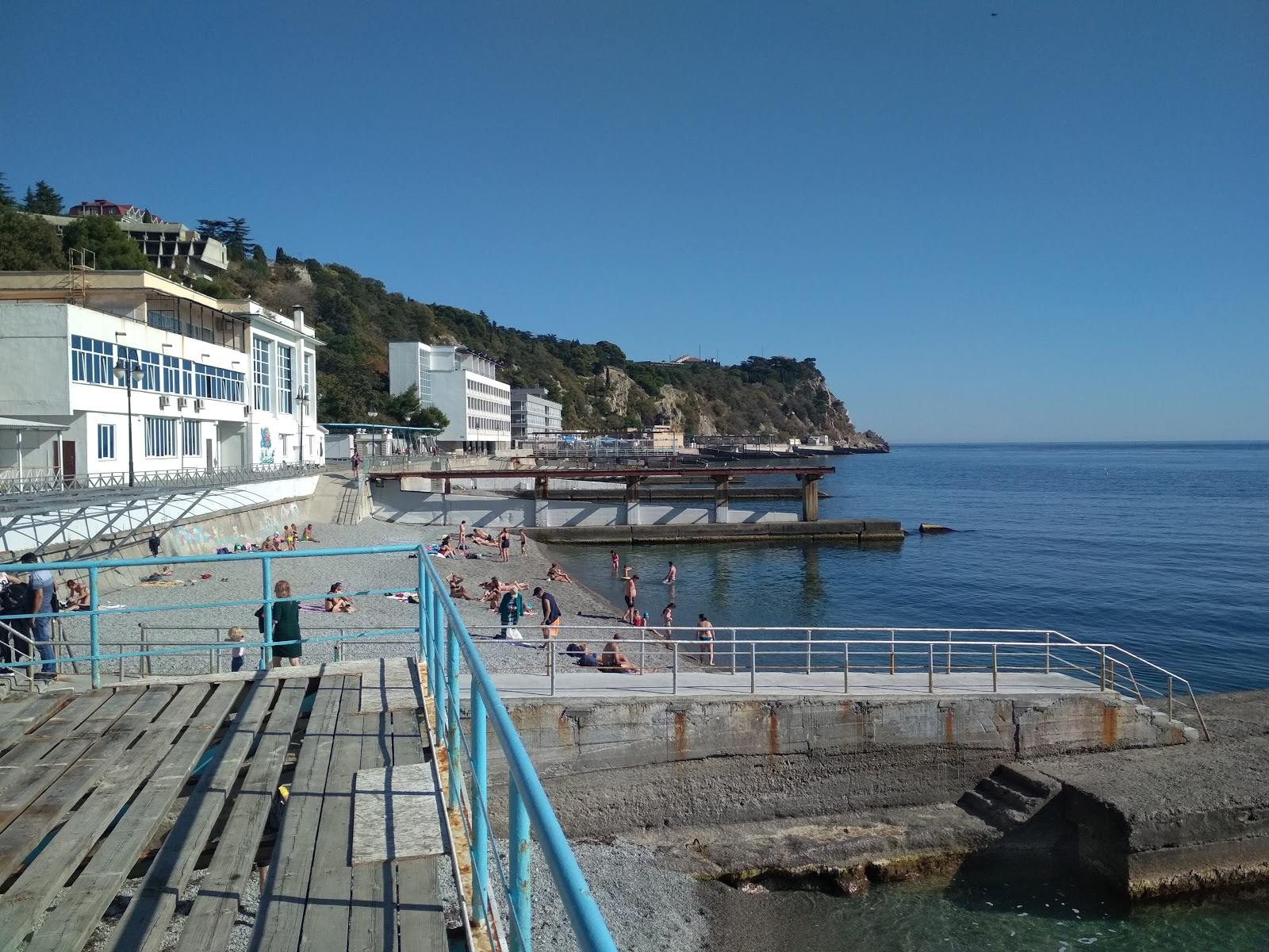 Φωτογραφία του Gaspra beach μερικά μέρη του ξενοδοχείου