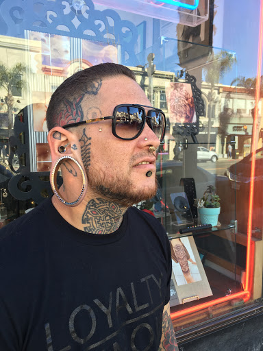 Explore angel of death tattoo ideas, creative tattoo ideas in Pasadena, available at Prix Body Piercing