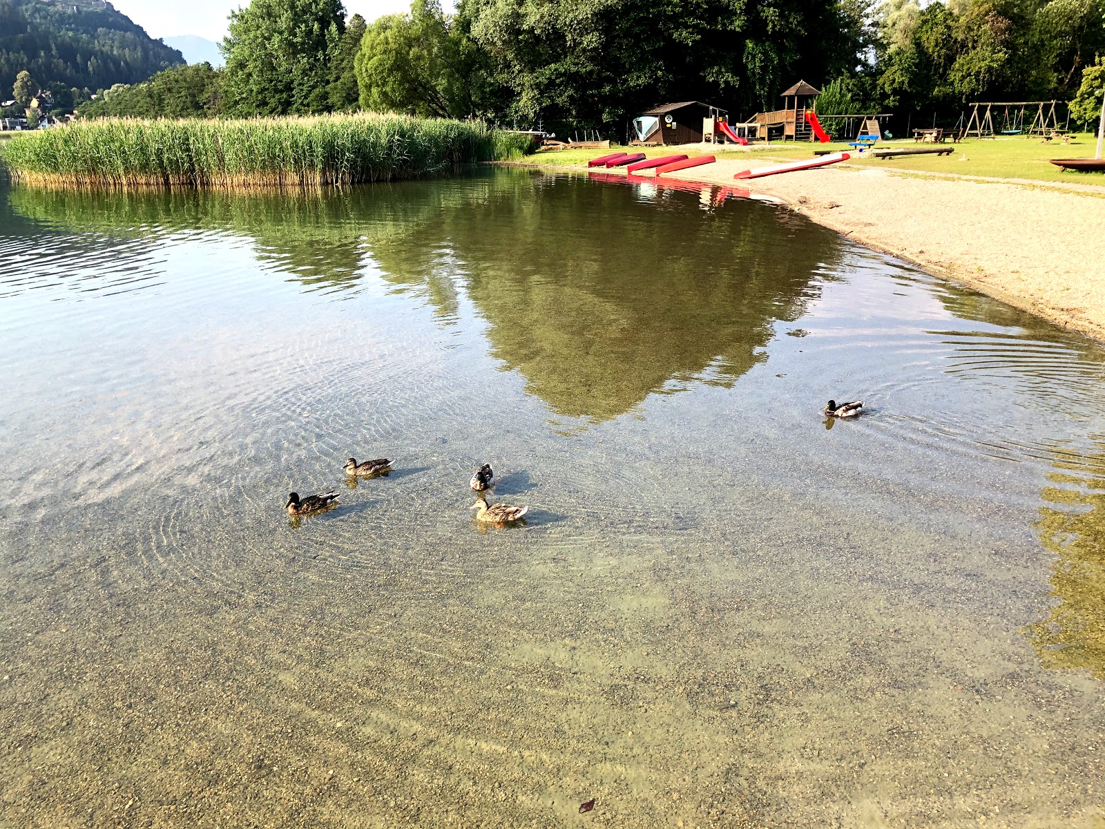Foto av Seebad Ossiacher See och bosättningen