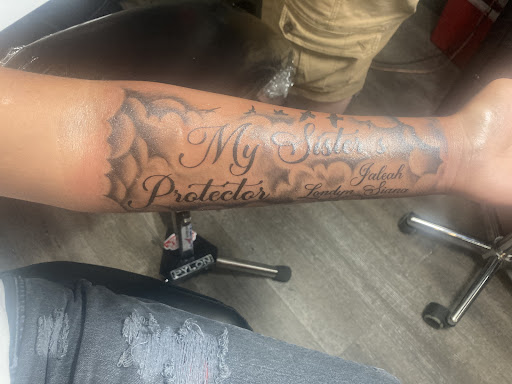 Explore upper shoulder tattoo ideas, creative tattoo ideas in Lancaster, available at InkCredible Tattoo