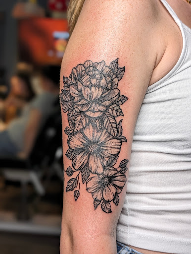 Explore macabre tattoo ideas, creative tattoo ideas in Beverly Hills, available at R-N-R Custom Tattoos