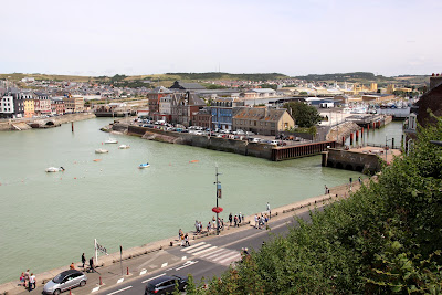 L'avant-port du Tréport à Le Tréport