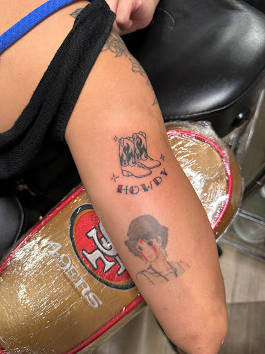 Explore bridgerton tattoo ideas, creative tattoo ideas in Palm Desert, available at Picazo Tattoo Studio