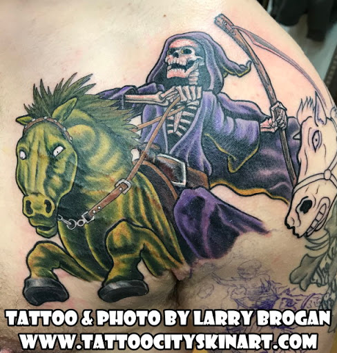 Explore tattoo ideas for gangsters, creative tattoo ideas in Lockport, available at Tattoo City by Larry Brogan