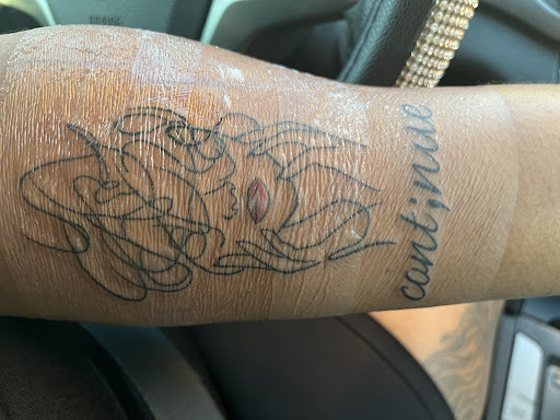 Explore kpop tattoo ideas, creative tattoo ideas in Arlington, available at Urbans Tattoo & Piercing Studio