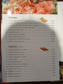 Katana Sushi Cherbourg à Cherbourg-en-Cotentin menu