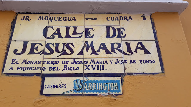 Monasterio de Jesús María y José - Lima