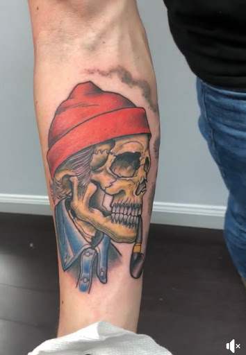 Explore memorial dog tattoo ideas, creative tattoo ideas in West Babylon, available at Beacon Tattoo & Piercings