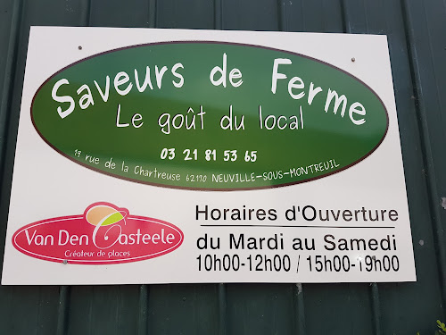 Magasin d'alimentation naturelle Saveurs de Ferme Neuville-sous-Montreuil