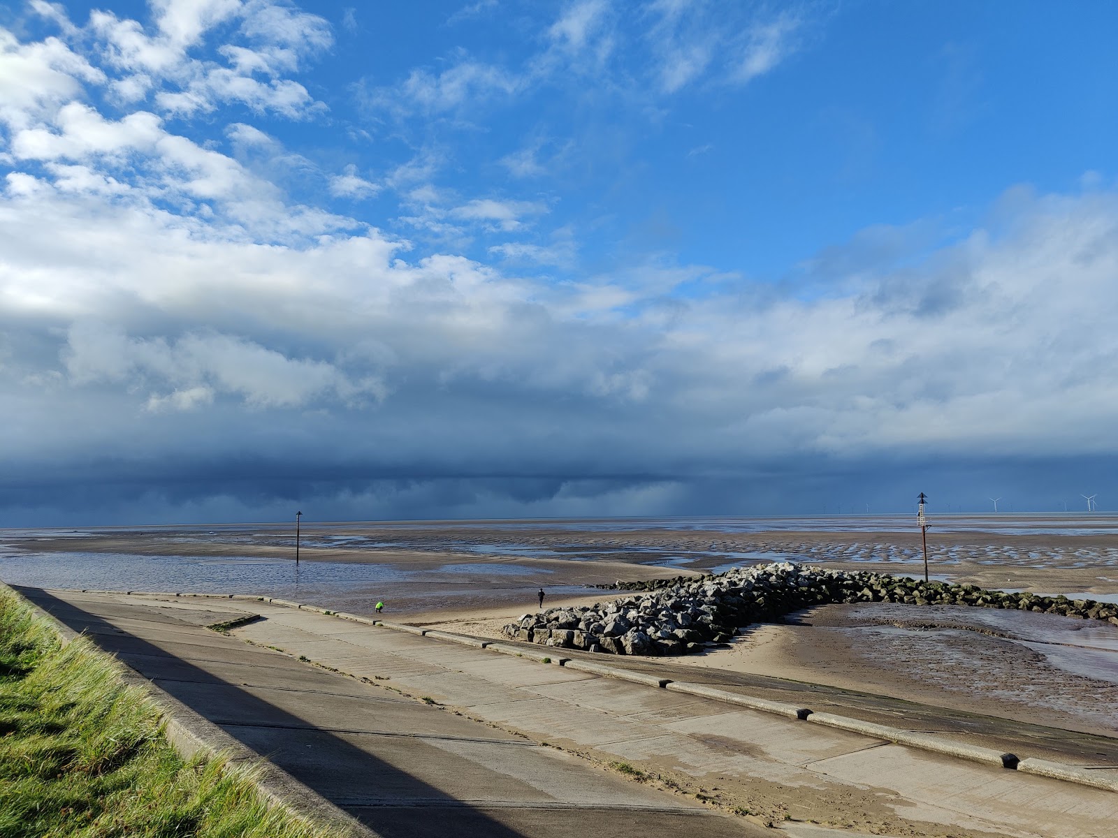 Foto van Meols Strand met recht en lang