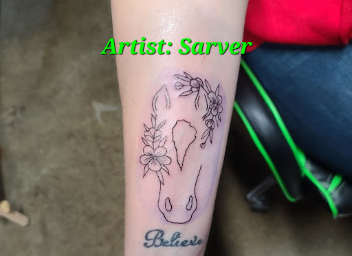 Explore trick r treat tattoo ideas, creative tattoo ideas in Ottawa, available at Precision Art