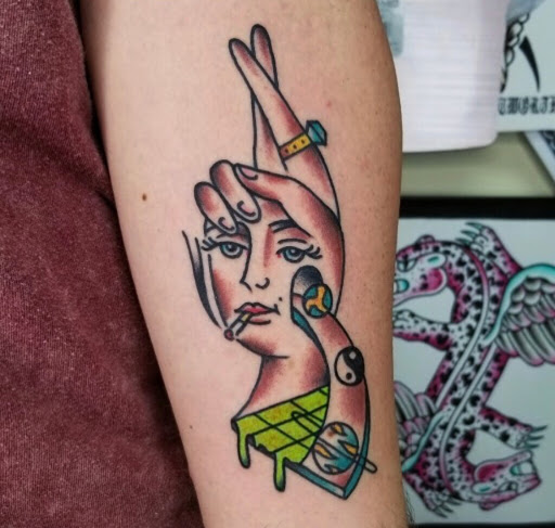 Explore liver transplant tattoo ideas, creative tattoo ideas in Athens, available at Pain and Wonder Tattoo and Piercing Studio