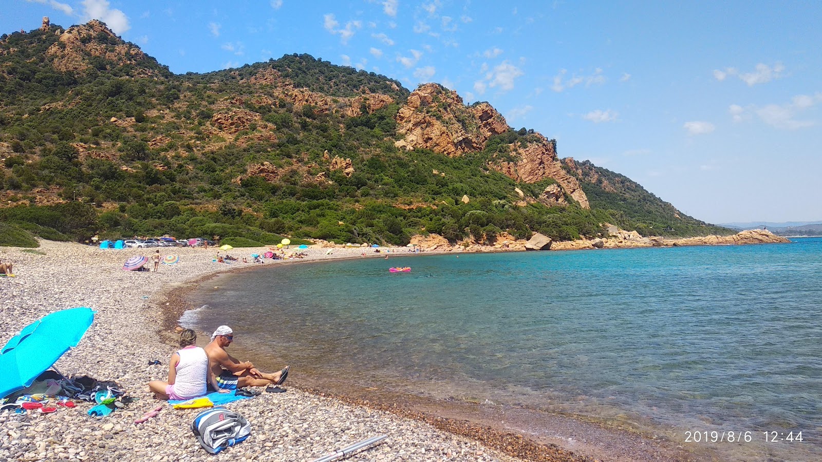 Fotografija La Spiaggetta z lahki kamenček površino