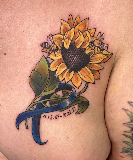 Explore tattoo ideas for women's legs, creative tattoo ideas in Fort Wayne, available at Grade A Tattoos and Body Piercing