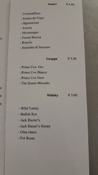 Caffè Costanzo à Noto menu