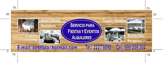 CEFELULA. equipamiento para fiestas y eventos - Toledo