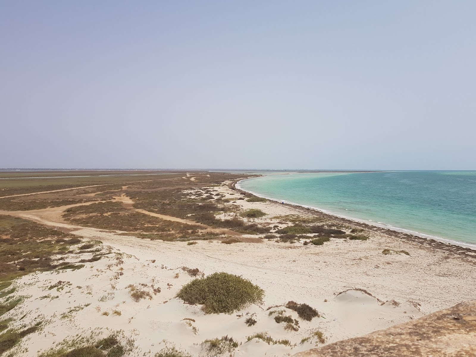 Foto van Zarziskite Sarl II met wit zand oppervlakte