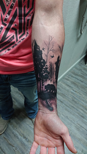 Explore straight line tattoo ideas, creative tattoo ideas in Jonesboro, available at Immortal Ink