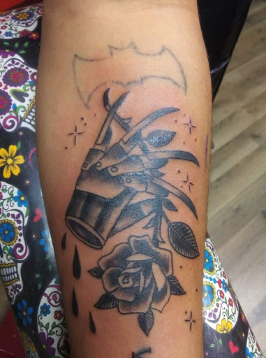 Explore tattoo ideas for upper back, creative tattoo ideas in Muncie, available at Obscura Tattoo shop and Oddity Collective