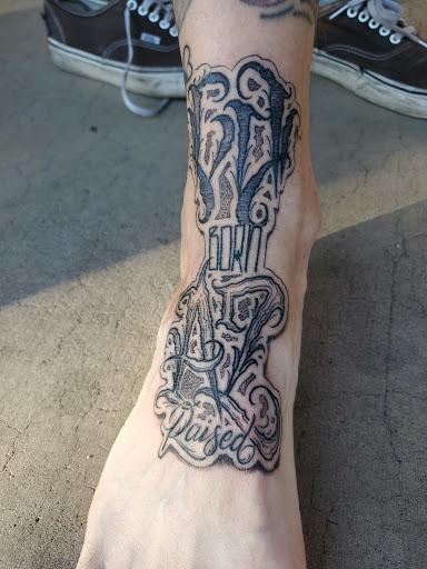 Explore palm size tattoos ideas, creative tattoo ideas in Glendale, available at Light Heart Tattoo