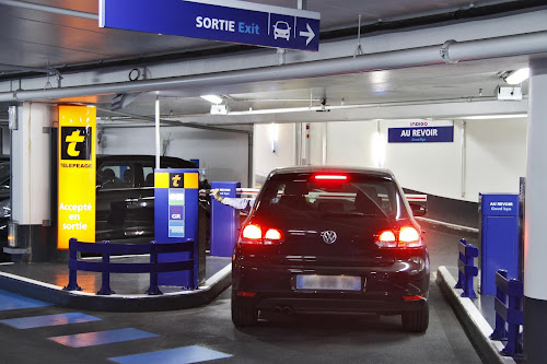 Borne de recharge de véhicules électriques Parking Indigo Strasbourg Wodli Strasbourg