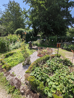 Jardin médiéval à Cardaillac