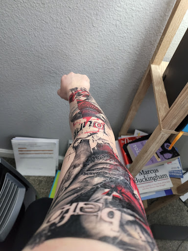 Explore wrestling tattoos ideas, creative tattoo ideas in Culver City, available at Art Collector Tattoo