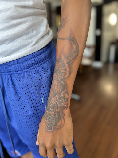 Explore washington redskins tattoo ideas, creative tattoo ideas in Scarsdale, available at Damm Nice Tattoo & Body Art