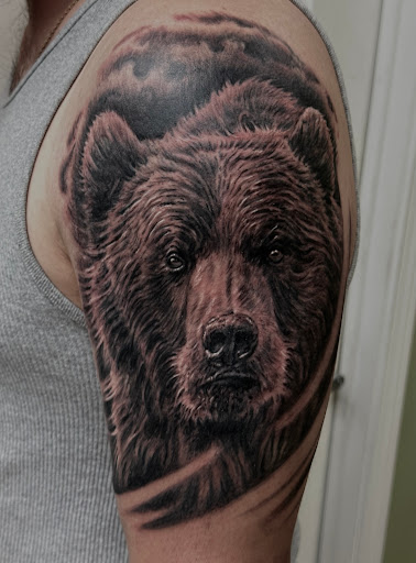 Find gym tattoo ideas for men for your next unique tattoo in Sunnyvale at Da Wei Tattoo Inc