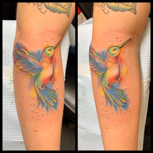 Explore invincible tattoo ideas, creative tattoo ideas in Louisville, available at Wizink Tattoos