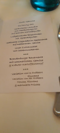Rutz Zollhaus à Berlin menu
