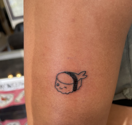 Explore solid black tattoo ideas, creative tattoo ideas in San Diego, available at Above All Tattoo - Pacific Beach