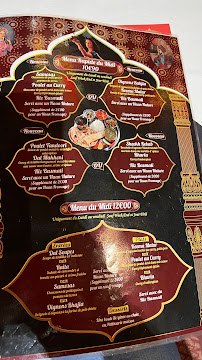Menu / carte de Restaurant Indien le Rajwal Bordeaux à Bordeaux