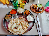 Thali du Restaurant indien Restaurant Le Shalimar à Valence - n°11