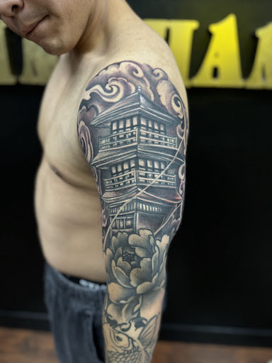 Explore smoke tattoo filler ideas, creative tattoo ideas in Seattle, available at Dragon Tattoo