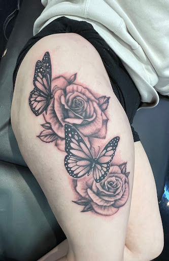 Explore rip sister tattoo ideas, creative tattoo ideas in Nazareth, available at Nocturnal Tattoo