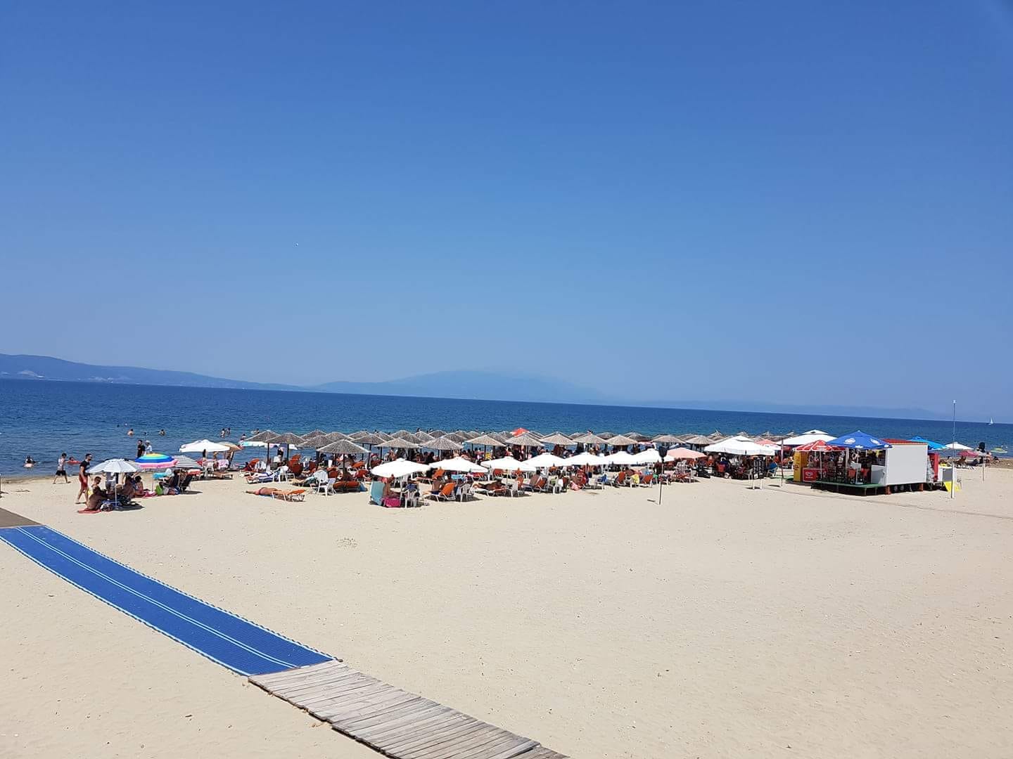 Foto di Milies Beach ubicato in zona naturale