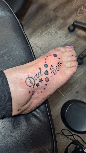 Explore father tattoo ideas for daughter, creative tattoo ideas in Clearfield, available at Frankies Tattoo Parlor